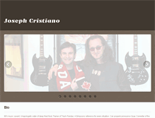 Tablet Screenshot of josephcristianoradio.com